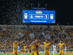 Tigres Brilla en el Universitario: Golea 4-1 al Forge FC y Avanza en Concachampions Gracias a un Doblete de Aguirre Tigres Concachampions