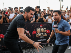 Escándalo en la Antesala de Ring Royale: Poncho de Nigris Agrede a Reportero Gabo Cuevas y Destroza su Celular en Vivo Poncho de Nigris agresión