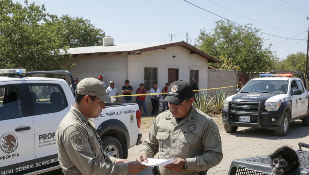 Profepa mono araña Ocotlán