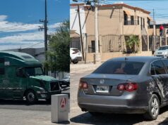 Impactante Accidente en Hermosillo: Tráiler Colisiona con Dos Sedanes y Deja Cuantiosos Daños choque tráiler Hermosillo