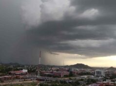 Alerta en Hermosillo: Pronóstico de Tormentas Severas y Rachas de Viento de hasta 90 km/h para Este Lunes Tormentas severas Hermosillo