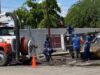 Persisten afectaciones por socavón y fugas de aguas negras en colonia Sahuaro de Hermosillo, a pesar de trabajos de Agua de Hermosillo socavón aguas negras Hermosillo