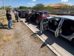 Fuerte Carambola de 10 Vehículos en Hermosillo Deja un Lesionado y Cuantiosos Daños Carambola 10 vehículos Hermosillo